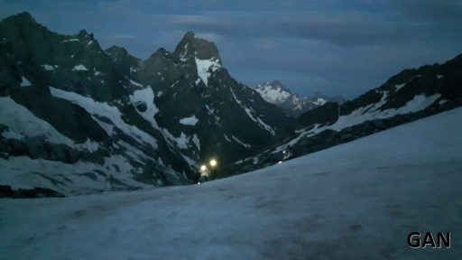 Le glacier de la Selle