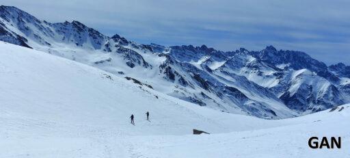 La traversée pour passer le Col de Longet