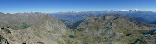 Panorama vu du Mont Glacier