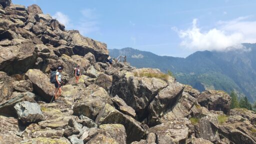 Dernier passage avant le retour dans la vallée